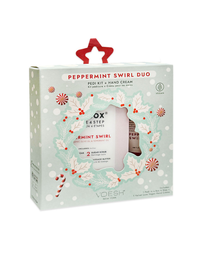 VOESH Peppermint Swirl Mani Duo by VOESH