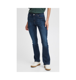 b.young Luni Flare Jeans in Dark Ink by b.young