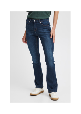 b.young Luni Flare Jeans in Dark Ink by b.young
