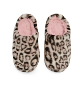Shiraleah Rosette Leopard Slippers