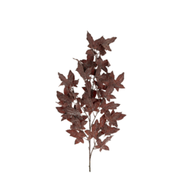 Indaba Trading Maple Leaf Branch in Purple