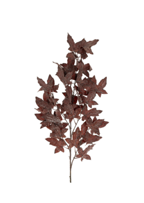 Indaba Trading Maple Leaf Branch in Purple