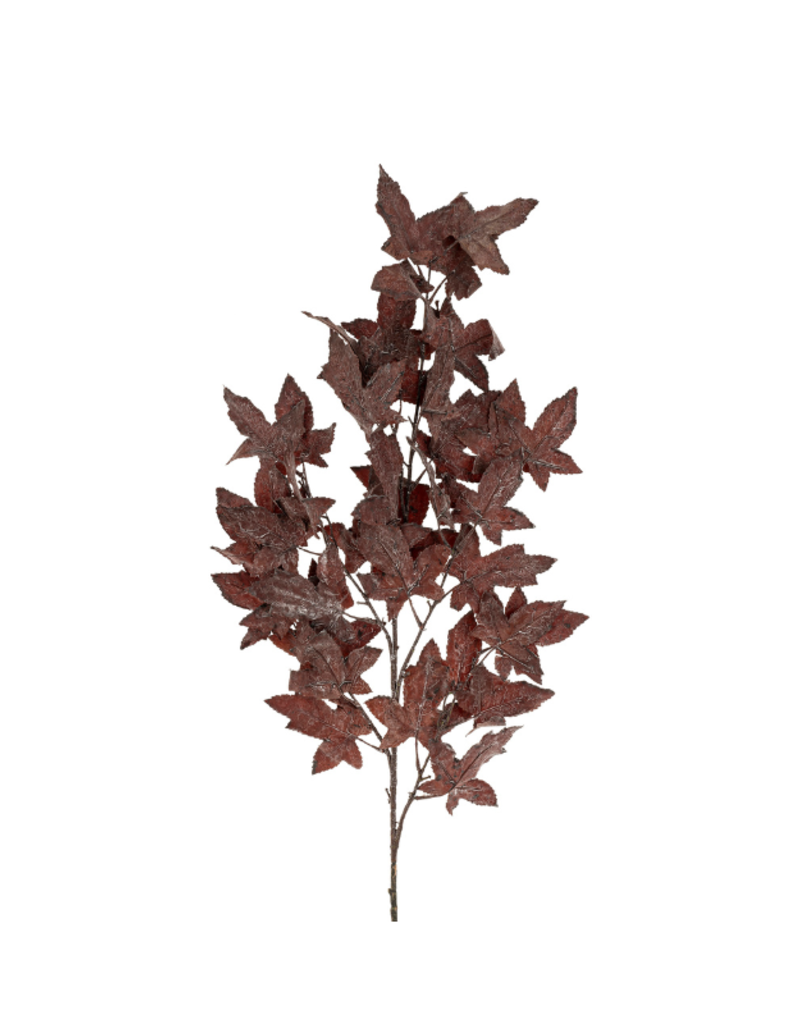 Indaba Trading Maple Leaf Branch in Purple