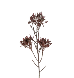 Indaba Trading Wild Flower Spray in Dark Purple