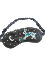 Indaba Trading Celestial Rabbit Velvet Eye Mask