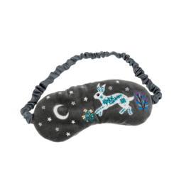 Indaba Trading Celestial Rabbit Velvet Eye Mask
