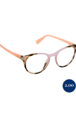 Peepers Peepers Readers Ember Chai Tortoise Pink 2.00