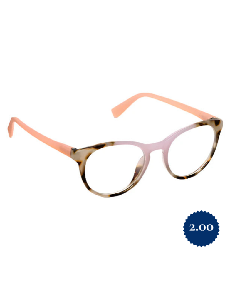 Peepers Peepers Readers Ember Chai Tortoise Pink 2.00