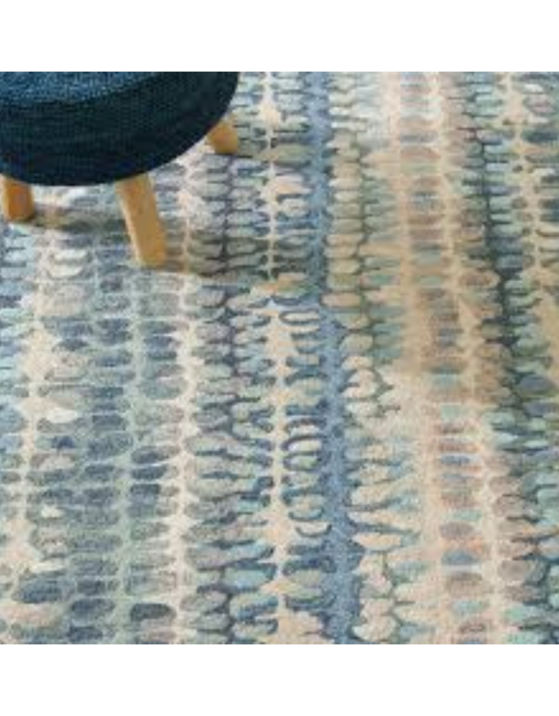 Dash & Albert Paint Chip Wool Rug in Blue 8'x10' by Dash & Albert