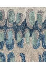 Dash & Albert Paint Chip Wool Rug in Blue 8'x10' by Dash & Albert