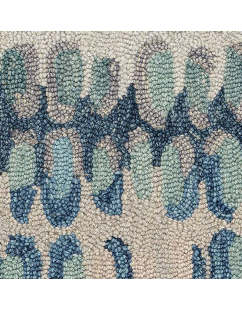 Dash & Albert Paint Chip Wool Rug in Blue 8'x10' by Dash & Albert