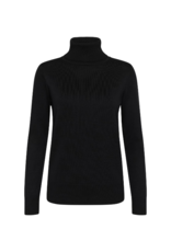 Saint Tropez Mila Turtleneck in Black by Saint Tropez