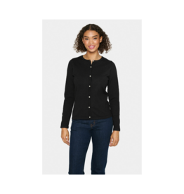 Saint Tropez Jemma Cardigan in Black by Saint Tropez