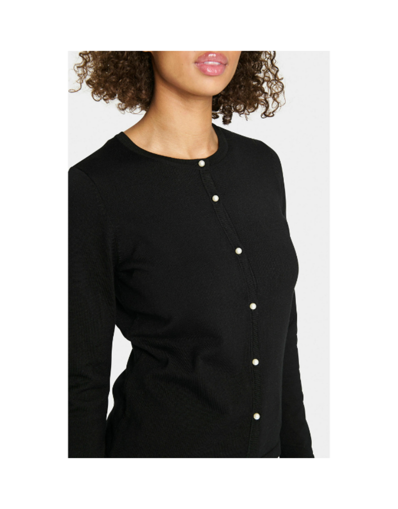 Saint Tropez Jemma Cardigan in Black by Saint Tropez