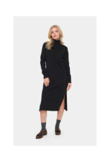 Saint Tropez Mila Turtleneck Long Dress in Black by Saint Tropez