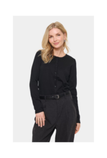Saint Tropez Mila Cardigan in Black by Saint Tropez