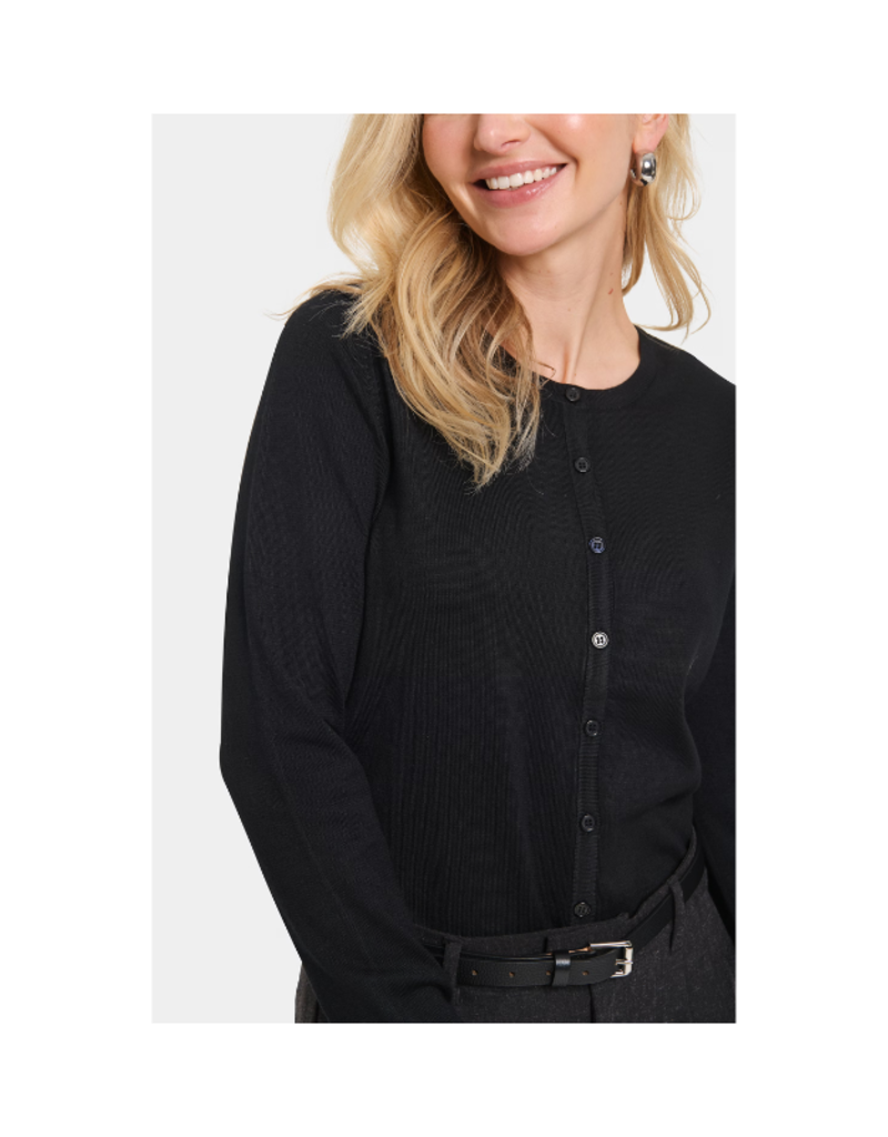 Saint Tropez Mila Cardigan in Black by Saint Tropez