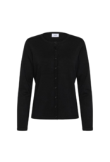Saint Tropez Mila Cardigan in Black by Saint Tropez