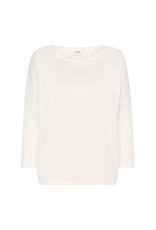 Saint Tropez Mila Roundneck Pullover in Ice by Saint Tropez