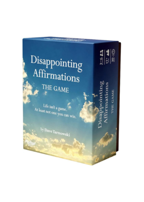 Raincoast Books Dissappointing Affirmations Game