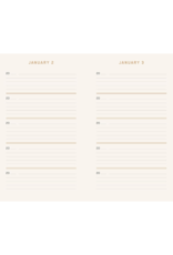 Raincoast Books Charcoal Canvas One Line A Day Memory Book