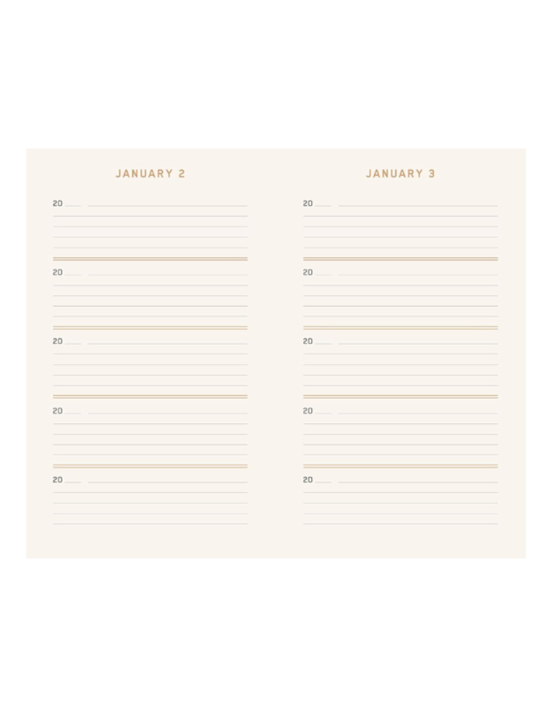 Raincoast Books Charcoal Canvas One Line A Day Memory Book