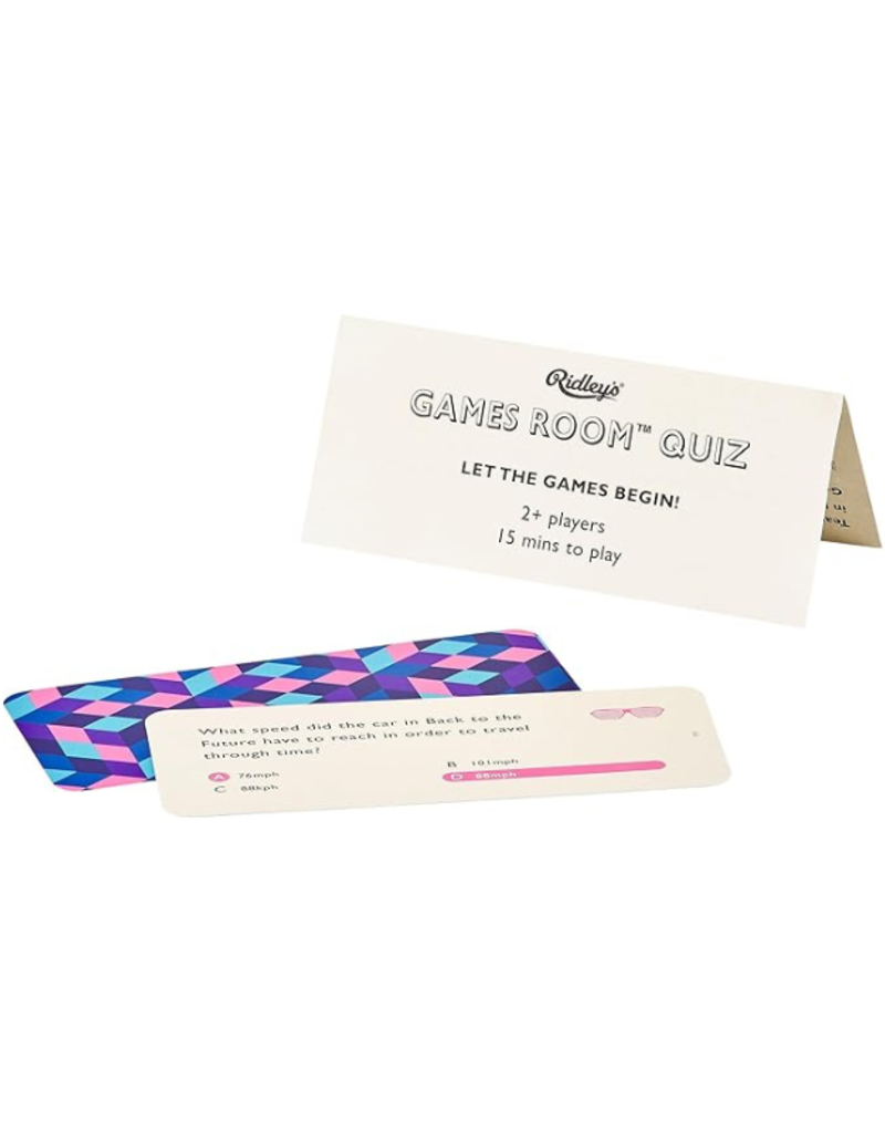 Raincoast Books 80's Pop Culture Trivia