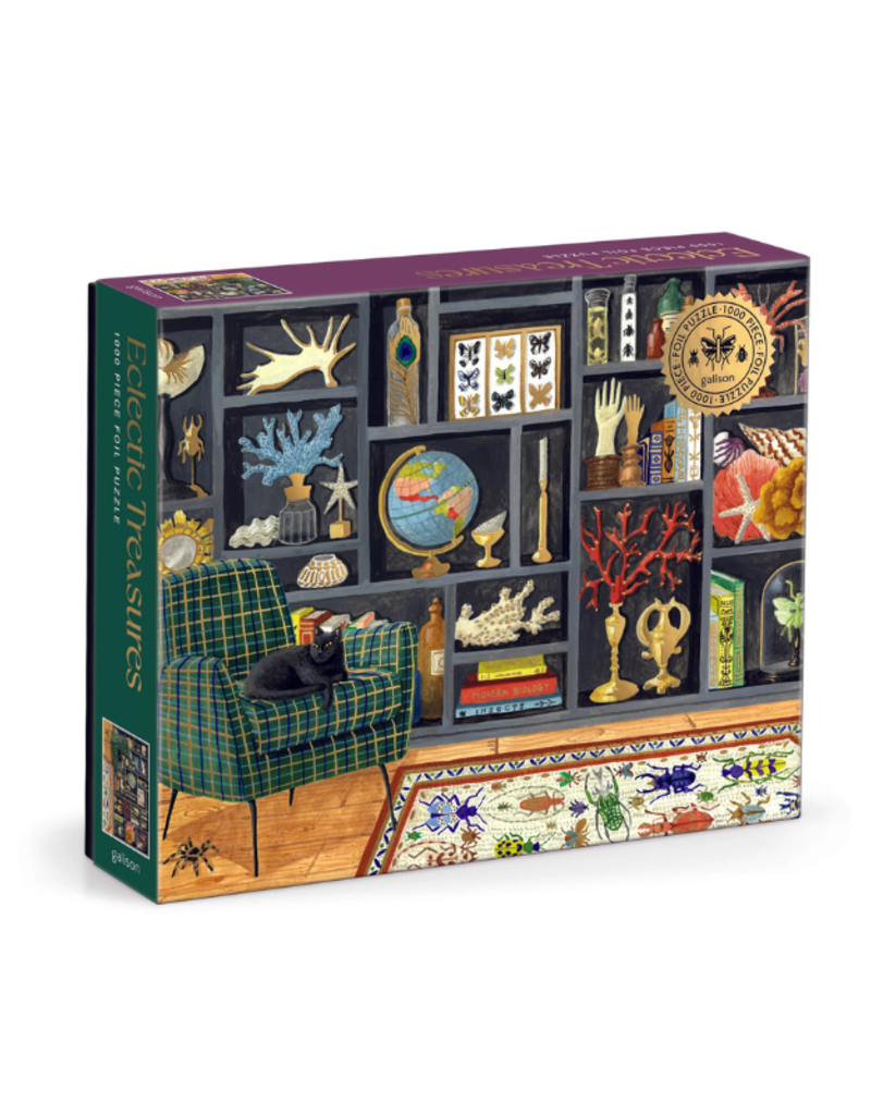 Raincoast Books Eclectic Treasures Foil Puzzle 1000pcs