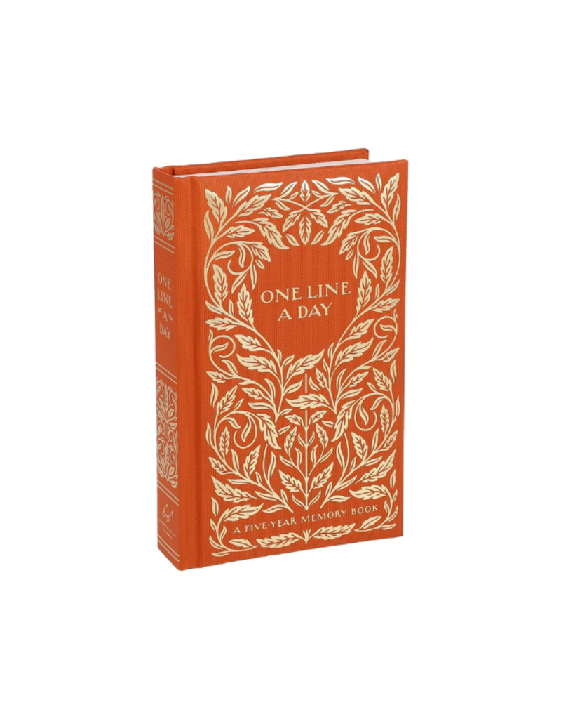 Raincoast Books Gilded One Line A Day: A Five Year Memory Book