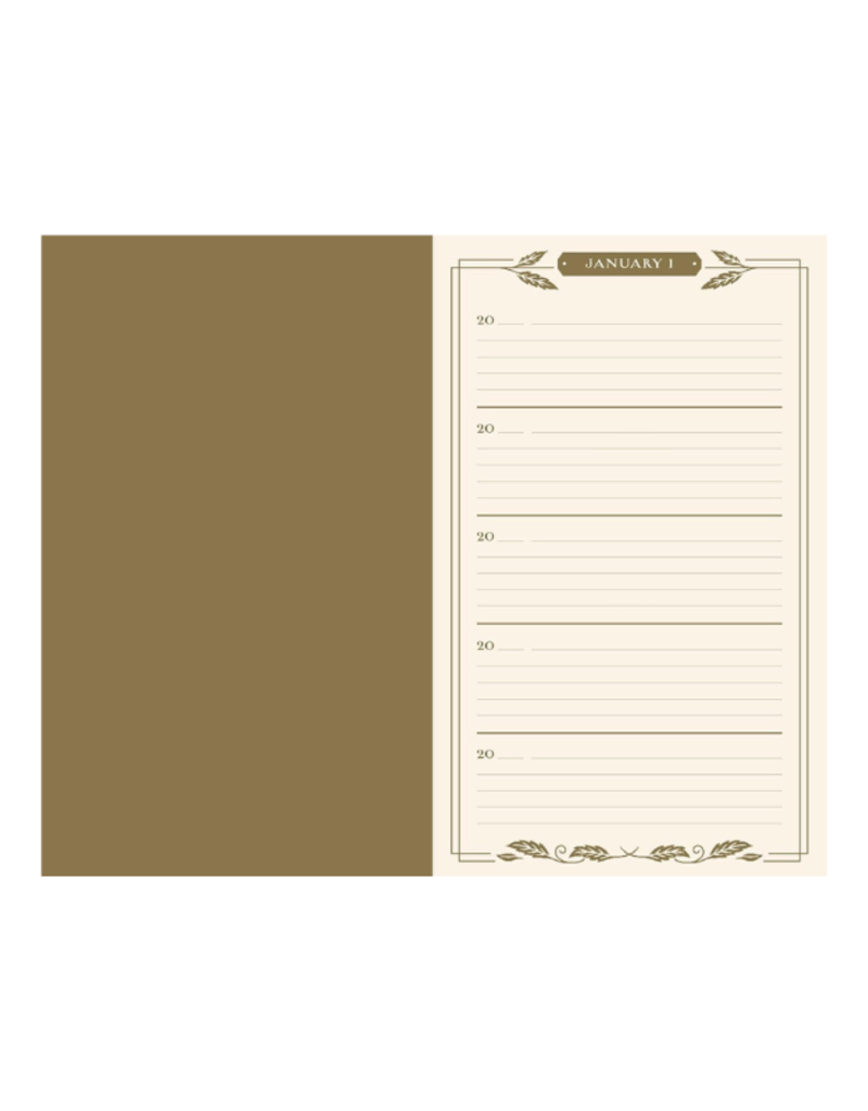 Raincoast Books Gilded One Line A Day: A Five Year Memory Book