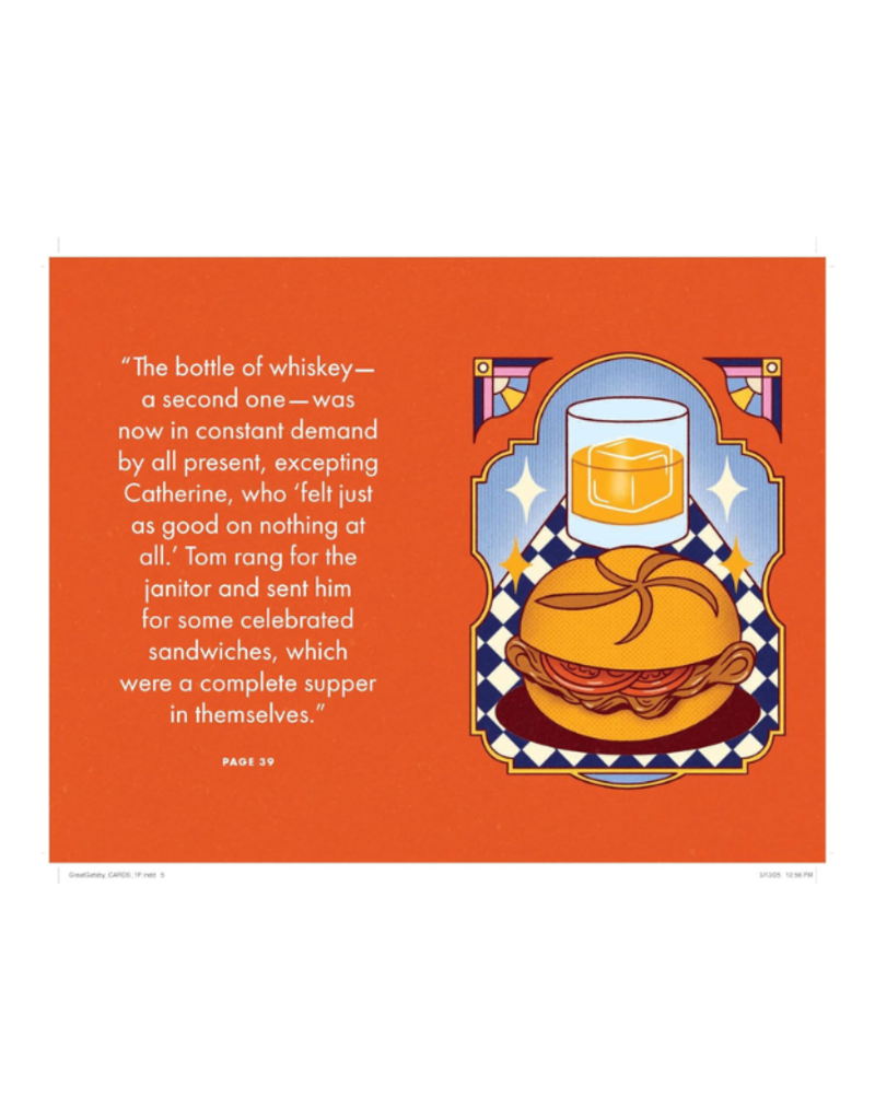 Raincoast Books The Great Gatsby: Complete Novel with 15 Recipes