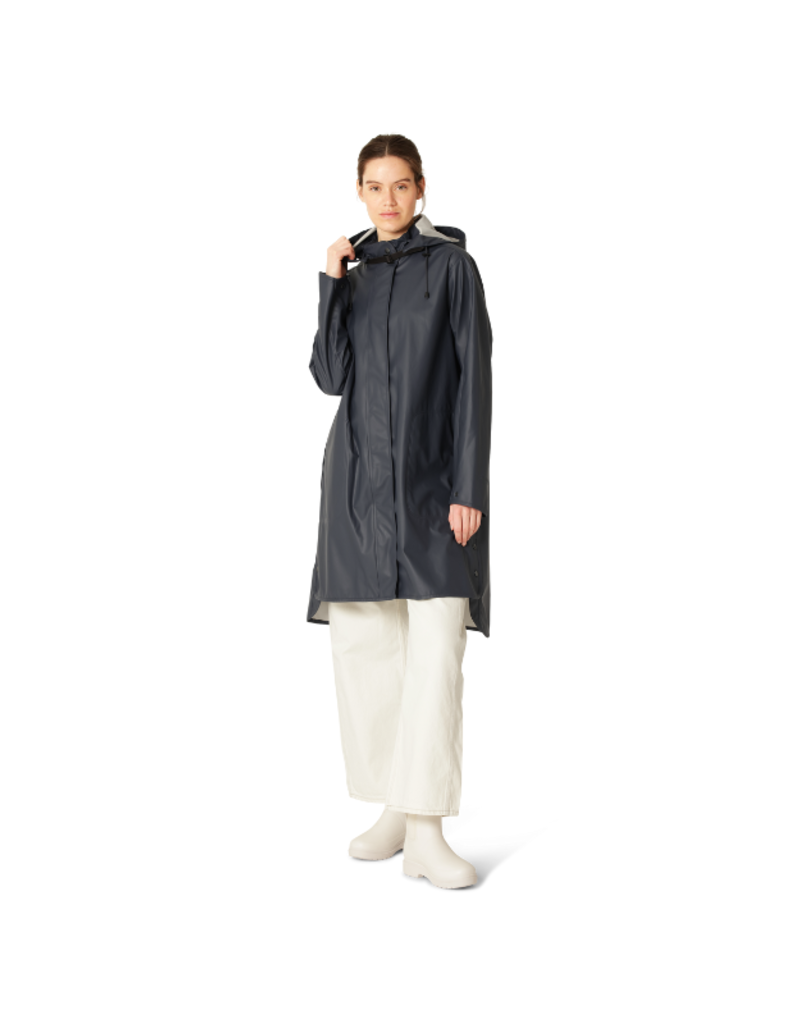 Ilse Jacobsen Rain Jacket in Ombre Blue by Ilse Jacobsen
