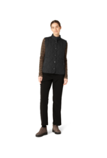Ilse Jacobsen Quilted Short Vest in Black by Ilse Jacobsen