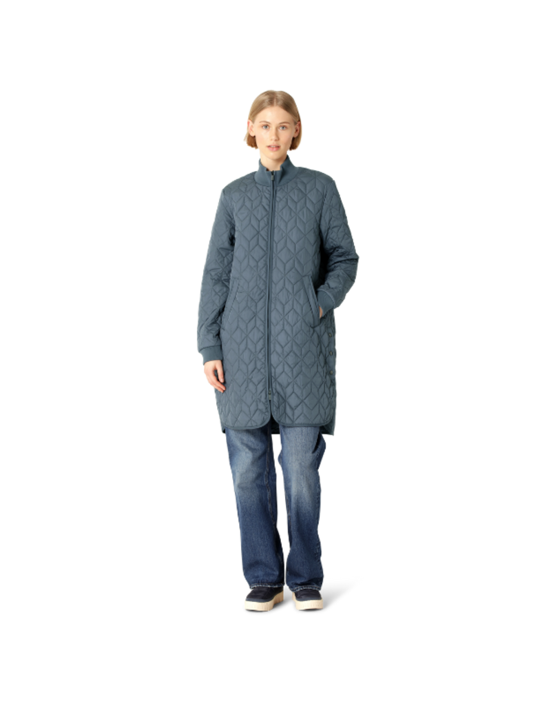 Ilse Jacobsen Quilt Jacket in Ombre Blue by Ilse Jacobsen
