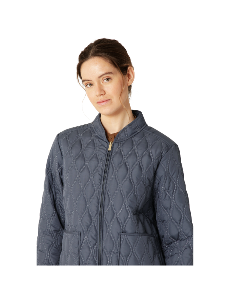 Ilse Jacobsen Quilt Jacket in Ombre Blue by Ilse Jacobsen