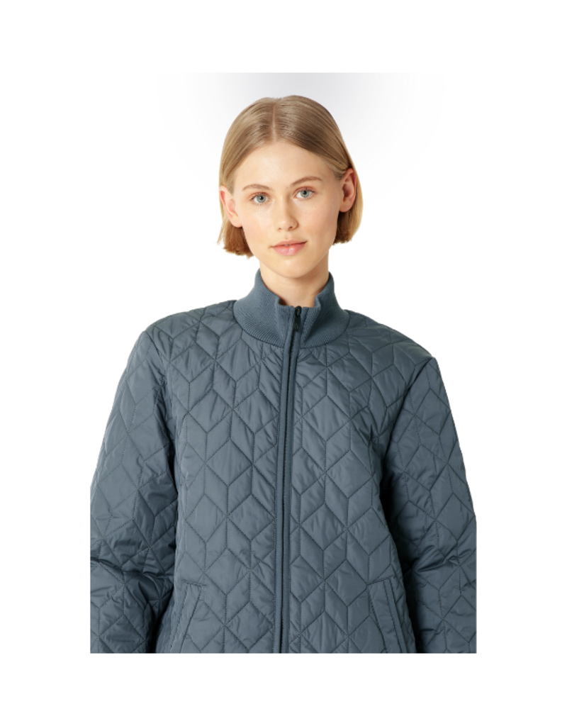 Ilse Jacobsen Quilt Jacket in Ombre Blue by Ilse Jacobsen