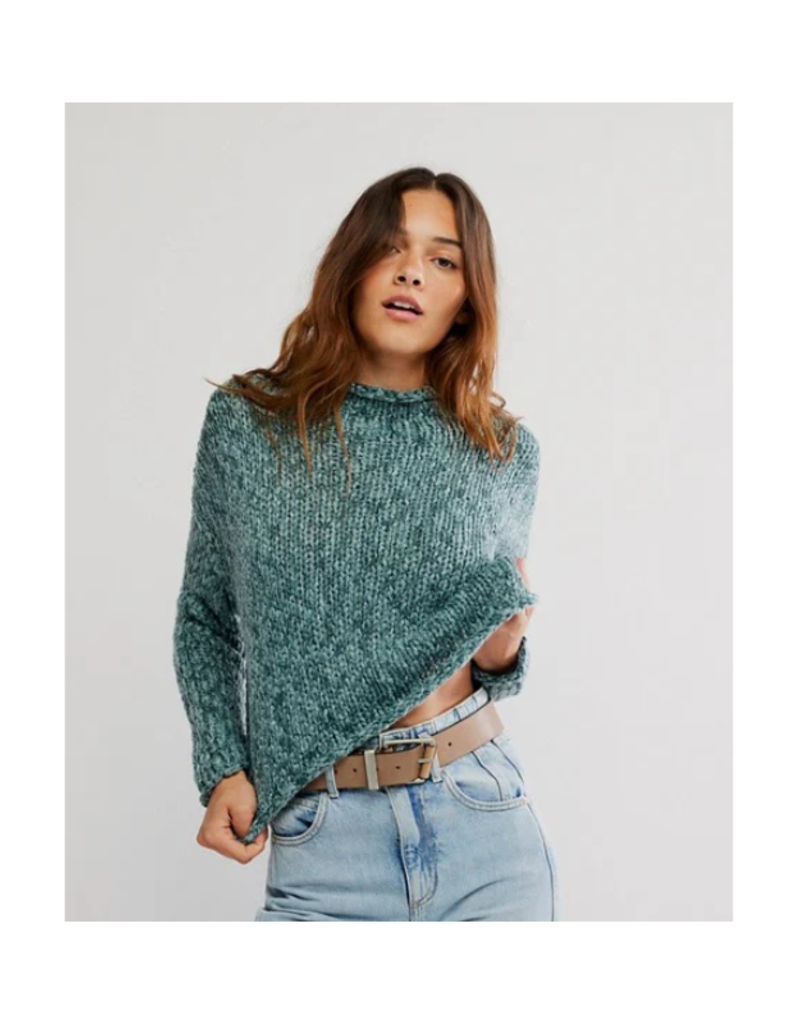 Free People Opal Sweater in Green by Free People