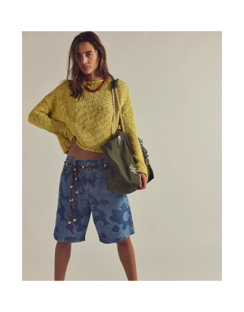 Free People Opal Sweater in Yellow by Free People