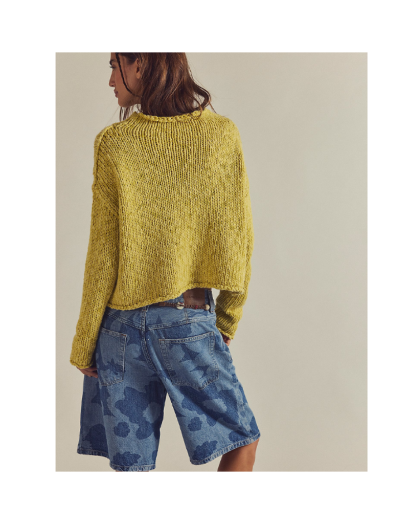 Free People Opal Sweater in Yellow by Free People