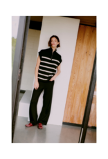 b.young Morla Halfzip Vest in Black Mix by b.young