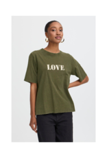 b.young Solko Tee in Grape Leaf by b.young
