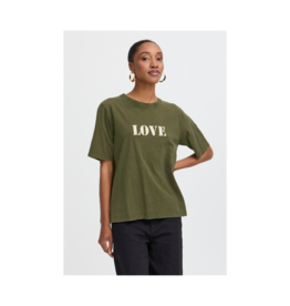 b.young Solko Tee in Grape Leaf by b.young