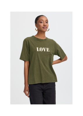 b.young Solko Tee in Grape Leaf by b.young