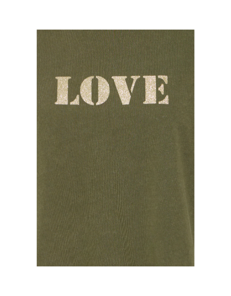 b.young Solko Tee in Grape Leaf by b.young