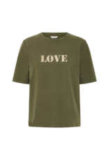 b.young Solko Tee in Grape Leaf by b.young