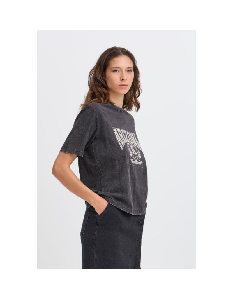 b.young Solko Tee in Black by b.young