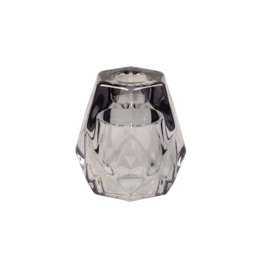 Black Kye Glass Candleholder Extra Large