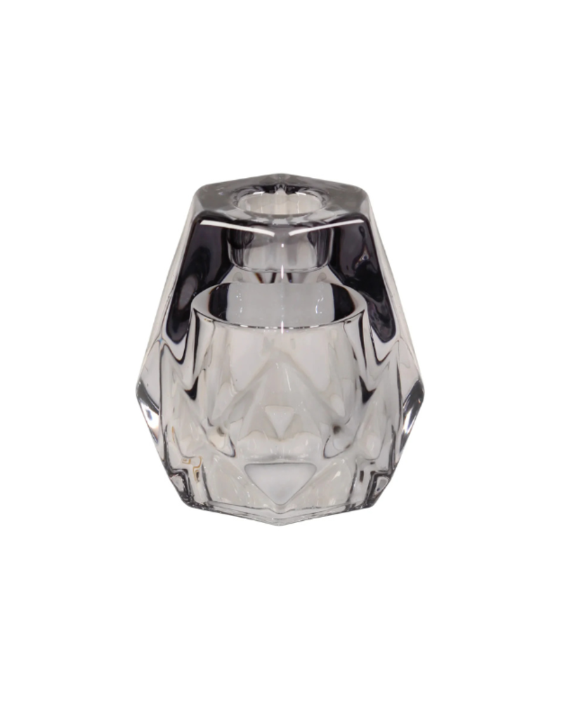 Black Kye Glass Candleholder Extra Large