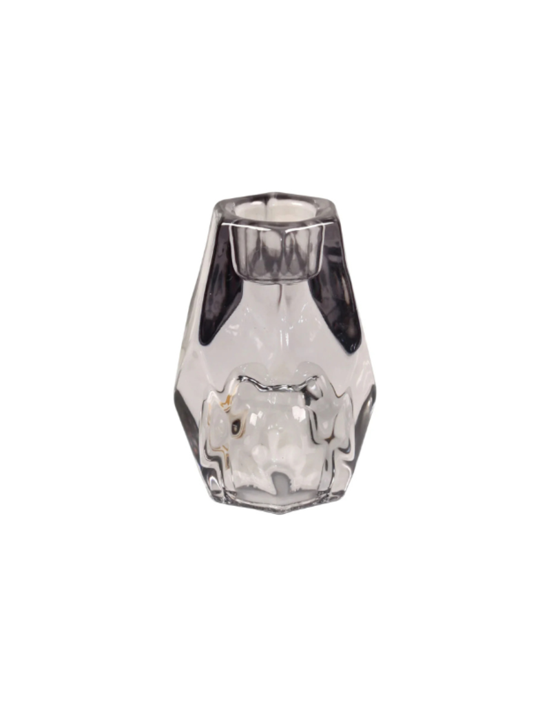 Black Kye Glass Candleholder Large