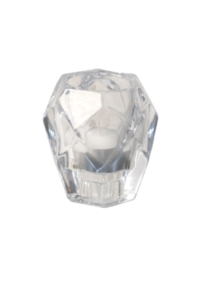 Clear Kye Glass Candleholder Extra Large